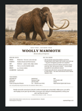 Woolly Mammoth Bone Forge Fact Sheet