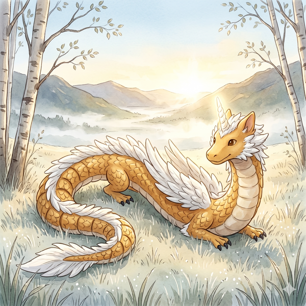 Aelwyn — The One Who Carries the First Light | Articulated Unicorn Dragon