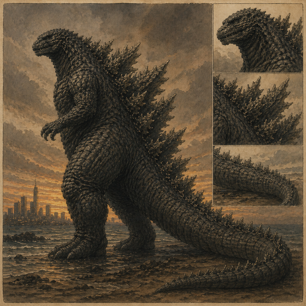 Godzilla — Bone Forge Skeleton