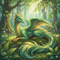 Veradine — The Silkfeather Phoenix Dragon
