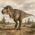 Full T. rex Bone Forge skeleton model with skull, jaw, rib, and tail detail.