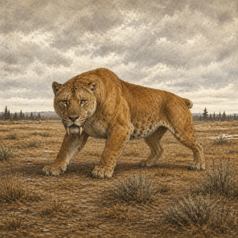Smilodon — Bone Forge Skeleton