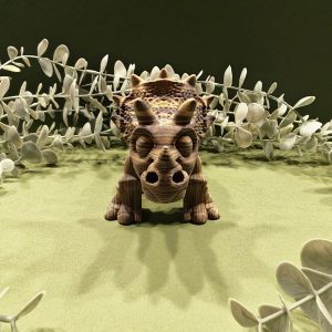 Triceratops skeleton photo 1