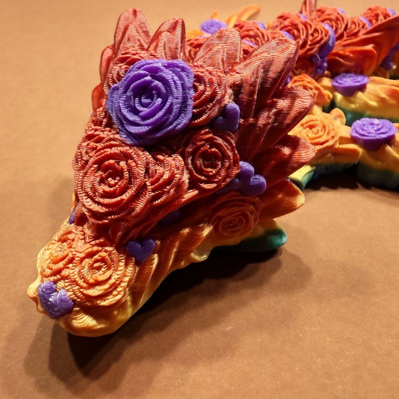 Amoryn — The Heartbloom Rainbow Dragon