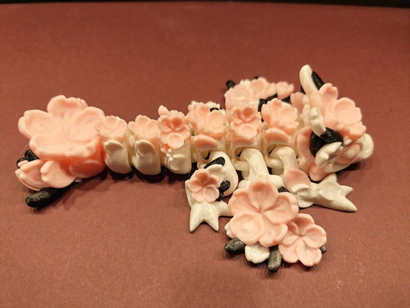 Floreth — The One Who Blooms Where Rest Is Found | Cherry Blossom Dragon