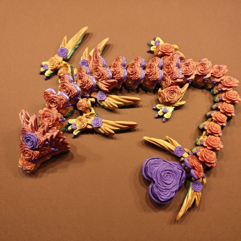 Amoryn — The Heartbloom Rainbow Dragon