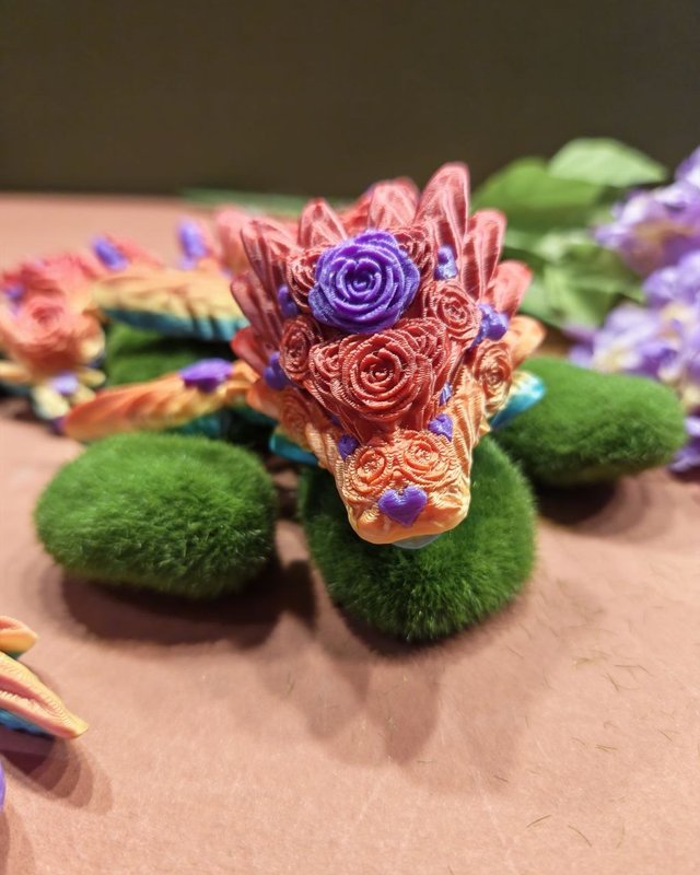 Amoryn — The Heartbloom Rainbow Dragon